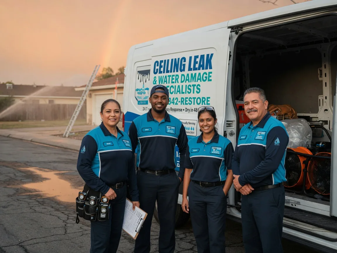 Ceiling Leak Cleanup company in Rosendale, WI