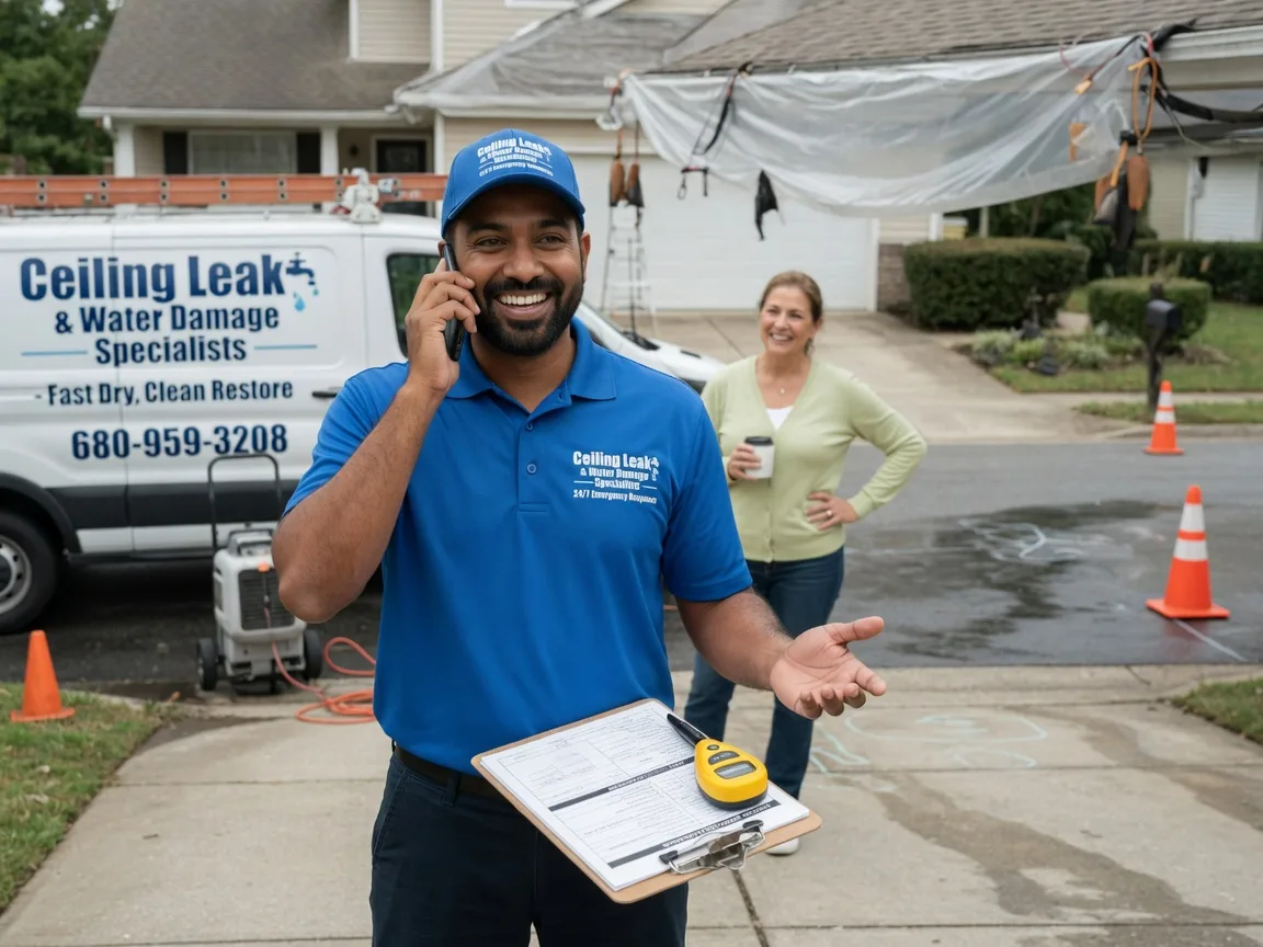 Ceiling Leak Cleanup Rosendale, WI FAQs
